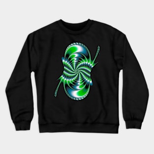 Fractal spiral pattern Crewneck Sweatshirt